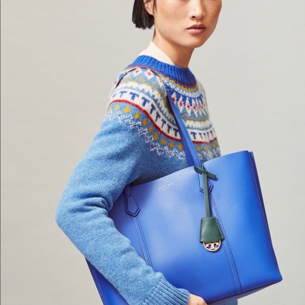 Tory Burch Triple Compartment Perry Tote